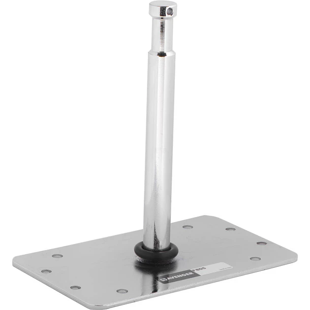 Avenger F805 Placa de Pared con Espiga Baby 5/8 de 15 cm Cromada 1