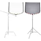 Manfrotto LL LR1912 Kit de Banderas Rapid Flag 61 x 91 cm Con 4 Telas Para Control de Luz - Miniatura 1