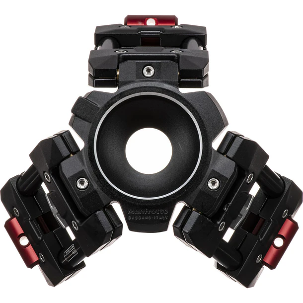 Manfrotto 529B Hi Hat Base Baja Con Bol de 100 mm Para Tomas a Ras de Suelo 2