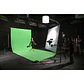 Manfrotto LL LC5881 Fondo de Tela Verde Chroma Key 3 x 7,2 m Lavable Con Bolso - Thumbnail 2