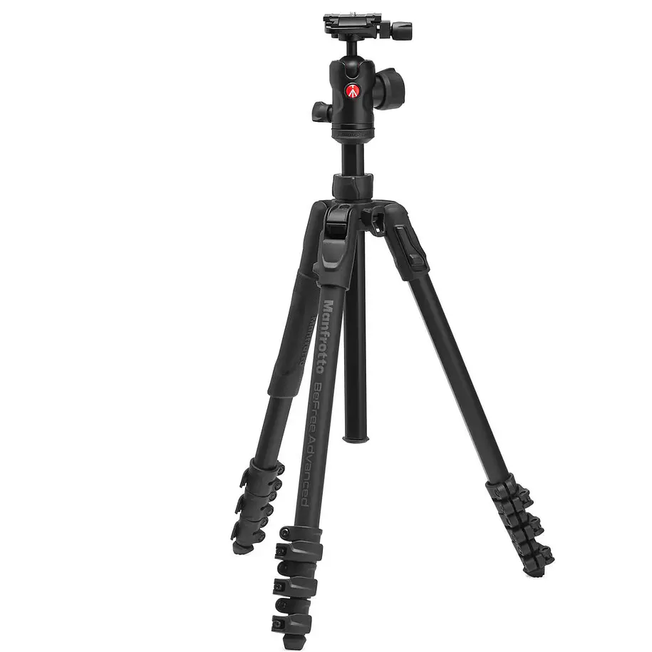 Manfrotto MKBFRLA4FB-BH Trípode de Viaje Befree Advanced AS Aluminio Con Cabezal de Bola 494 1