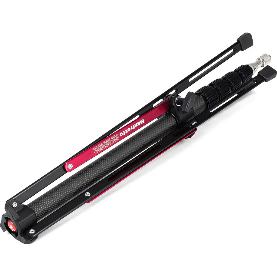 Manfrotto MS0490C Pie de Iluminación Nanopole Fibra de Carbono 197 cm Ultracompacto Para Viaje 1