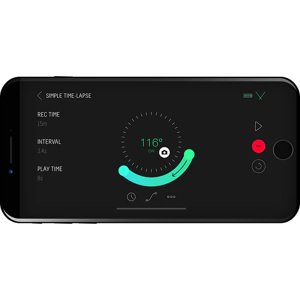 Manfrotto Syrp SY0033-0001 Genie Mini II Cabezal Motorizado de Paneo Para Time-Lapse y Video 4