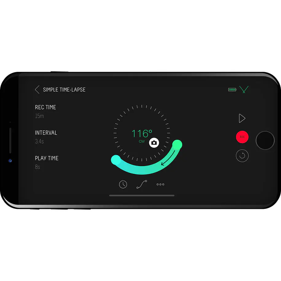 Manfrotto Syrp SY0033-0001 Genie Mini II Cabezal Motorizado de Paneo Para Time-Lapse y Video 4