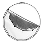 Manfrotto LL LR3300 Reflector Halo Compact Plata/Blanco 82 cm Con Mango - Thumbnail 1