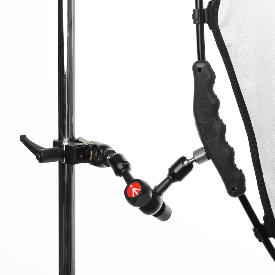 Manfrotto LL LR3300 Reflector Halo Compact Plata/Blanco 82 cm Con Mango 2