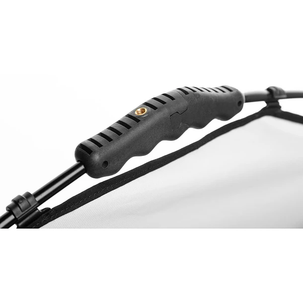 Manfrotto LL LR3300 Reflector Halo Compact Plata/Blanco 82 cm Con Mango 4