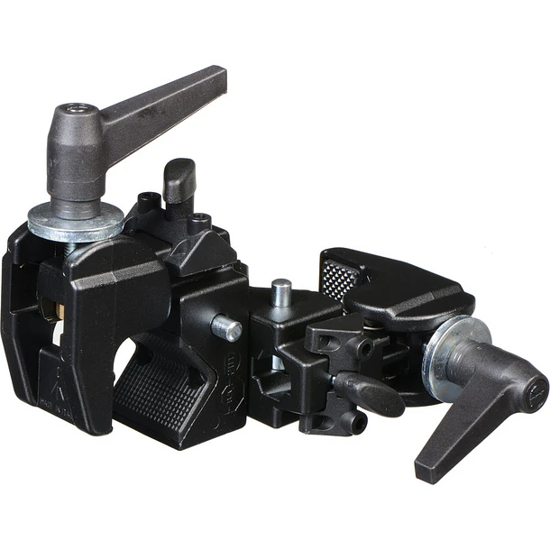 Manfrotto 038 Doble Super Clamp Pinza Doble a 90° Soporta 15 kg 2