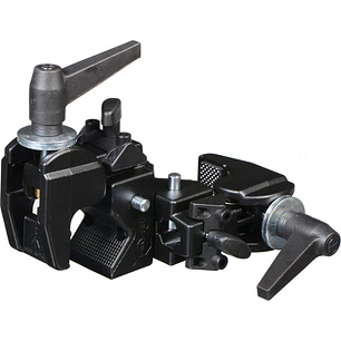 Manfrotto 038 Doble Super Clamp Pinza Doble a 90° Soporta 15 kg