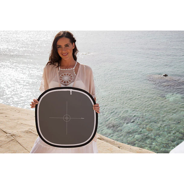 Manfrotto LL LR2050 EzyBalance Carta Gris 18% y Blanca Plegable 50 cm 2