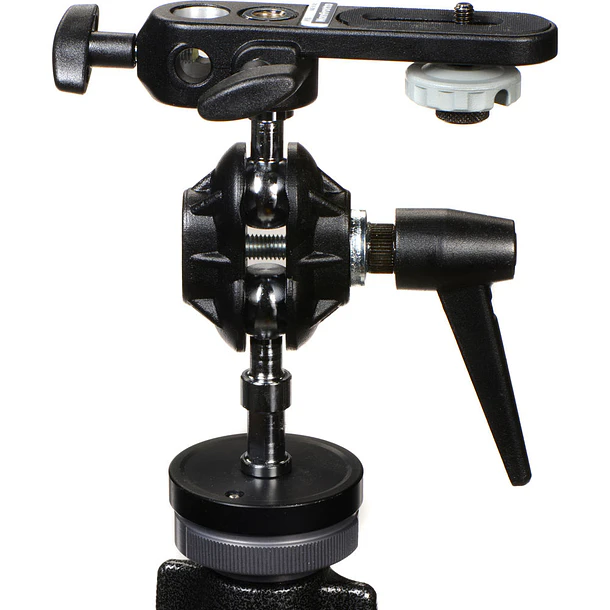Manfrotto 155 Rótula de Doble Bola Con Plataforma Para Cámara Soporta 5 kg 2