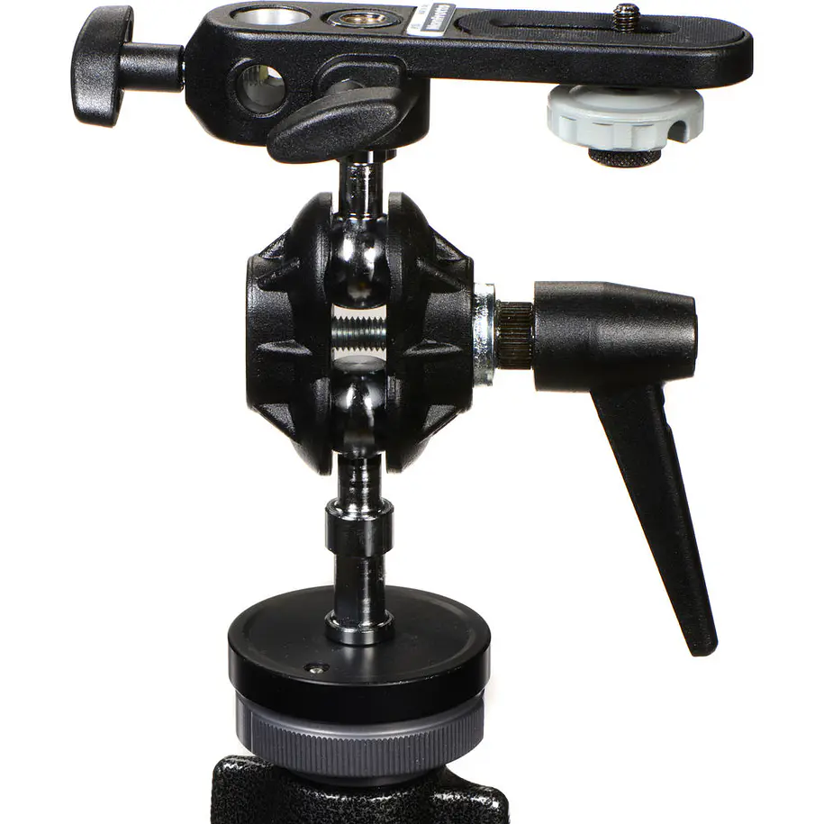 Manfrotto 155 Rótula de Doble Bola Con Plataforma Para Cámara Soporta 5 kg 2