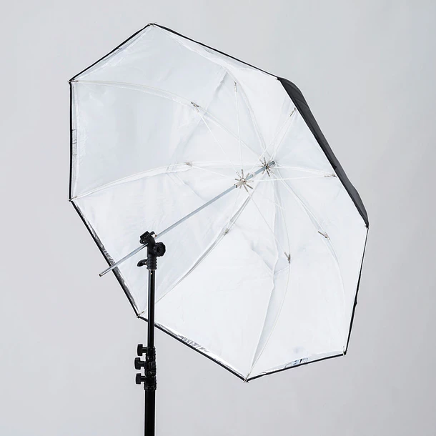 Manfrotto LL LU4538F Paraguas 8 en 1 de 104 cm Convertible en Softbox Con Máscara Cuadrada 8