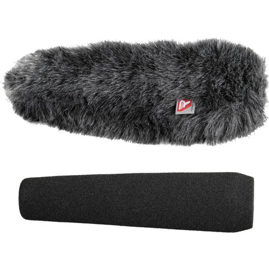 Rycote 18 cm ME66 SGM Foam & Windjammer Kit Espuma y Piel Cortaviento Para Sennheiser ME66 RYC055210 2