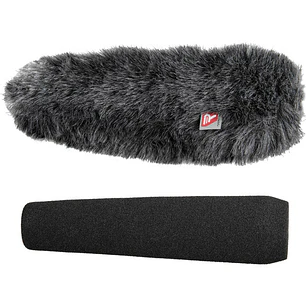 Rycote 18 cm ME66 SGM Foam & Windjammer Kit Espuma y Piel Cortaviento Para Sennheiser ME66 RYC055210