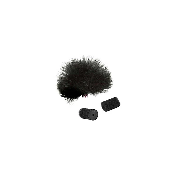 Rycote Lavalier Windjammer Negro Cortaviento de Piel Para Micrófono de Solapa RYC065514 1