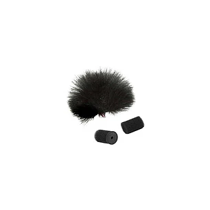 Rycote Lavalier Windjammer Negro Cortaviento de Piel Para Micrófono de Solapa RYC065514