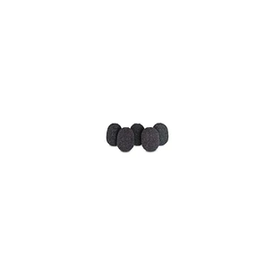 Rycote Lavalier Mic Foam Pack 5 Espumas Negras Cortaviento Para Micrófono de Solapa RYC105501