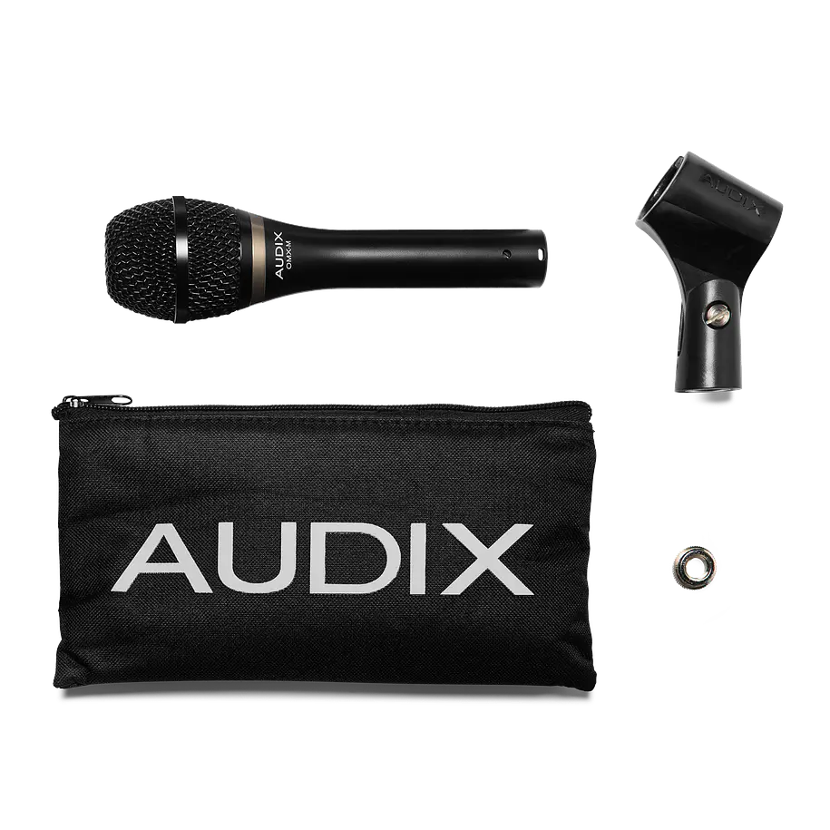 Audix OMX-M Micrófono Vocal Dinámico Cardioide Medios Realzados Para Técnica Cercana 2