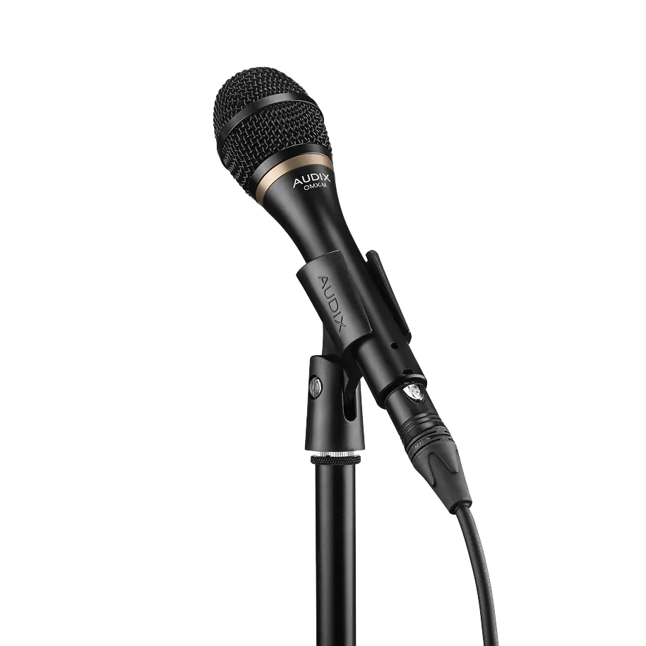 Audix OMX-M Micrófono Vocal Dinámico Cardioide Medios Realzados Para Técnica Cercana 4