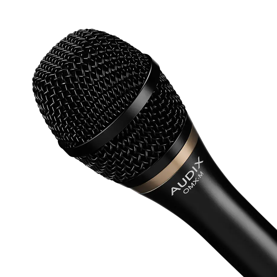 Audix OMX-M Micrófono Vocal Dinámico Cardioide Medios Realzados Para Técnica Cercana 5