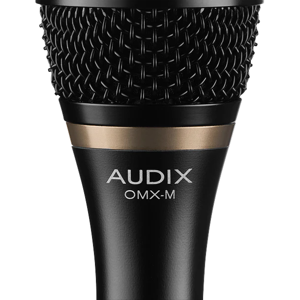 Audix OMX-M Micrófono Vocal Dinámico Cardioide Medios Realzados Para Técnica Cercana 6