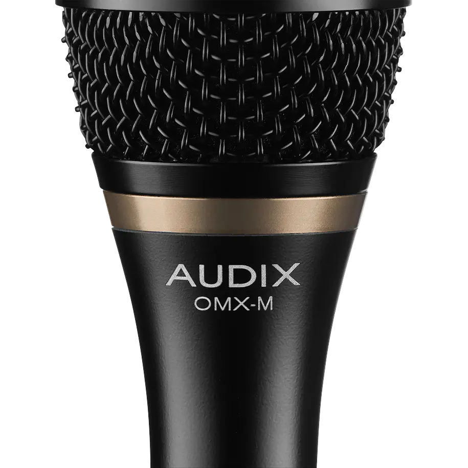 Audix OMX-M Micrófono Vocal Dinámico Cardioide Medios Realzados Para Técnica Cercana 6