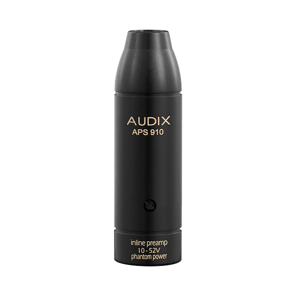 Audix APS910 Adaptador de Alimentación Phantom Para Micrófonos Electret Mini XLR a XLR SAPS910 1