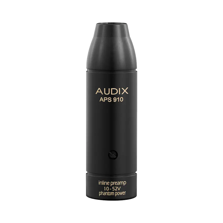 Audix APS910 Adaptador de Alimentación Phantom Para Micrófonos Electret Mini XLR a XLR SAPS910 1