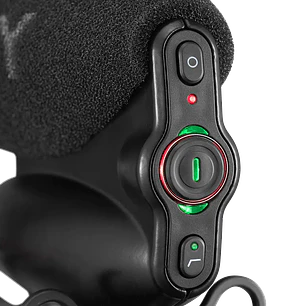 Joby Wavo PRO DS Micrófono Shotgun Para Cámara Con Pista de Seguridad y Batería 60 Horas JB01801-BWW