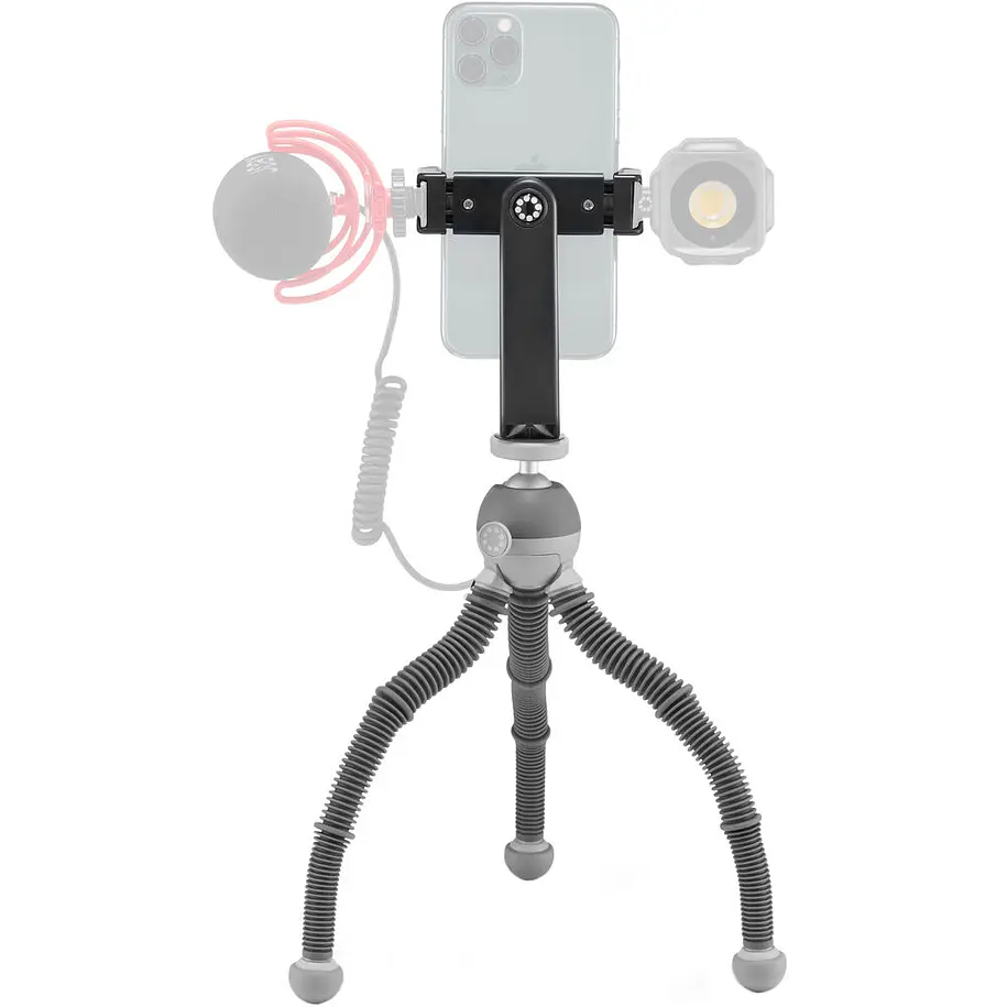 Joby PodZilla Large Kit Trípode Flexible Gris Con Soporte GripTight 360 Para Celular Hasta 2,5 kg JB01732-BWW 2
