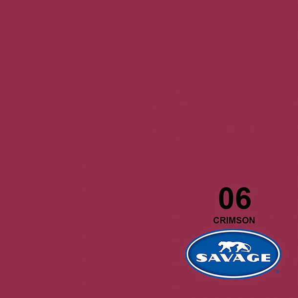 Savage SAV06-53 Fondo de Papel Seamless 1.3x11m 06 Crimson 3
