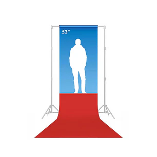 Savage SAV08-53 Fondo de Papel Seamless 1.3x11m 08 Primary Red