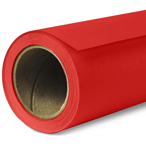 Savage SAV08-53 Fondo de Papel Seamless 1.3x11m 08 Primary Red 4