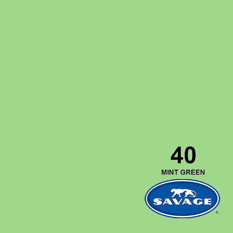 Savage Fondo Papel Mint Green 1.3x11m Seamless 3