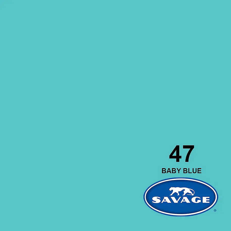 Savage Fondo Papel Baby Blue 1.3x11m Seamless 3