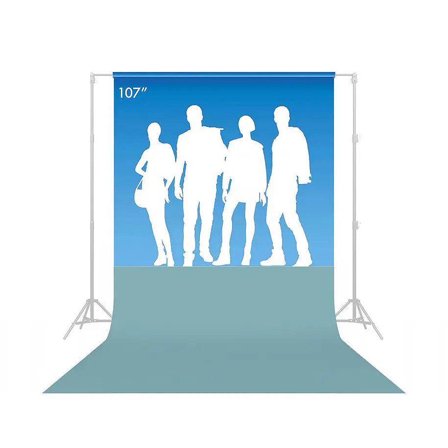 Savage Fondo Papel Sky Blue 2.7x11m Seamless 2