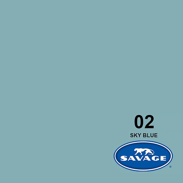 Savage Fondo Papel Sky Blue 2.7x11m Seamless 3