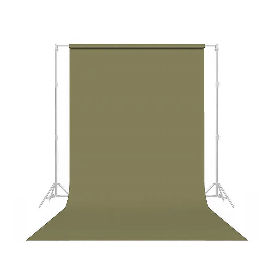 Savage Fondo Papel Olive Green 2.7x11m Seamless 1