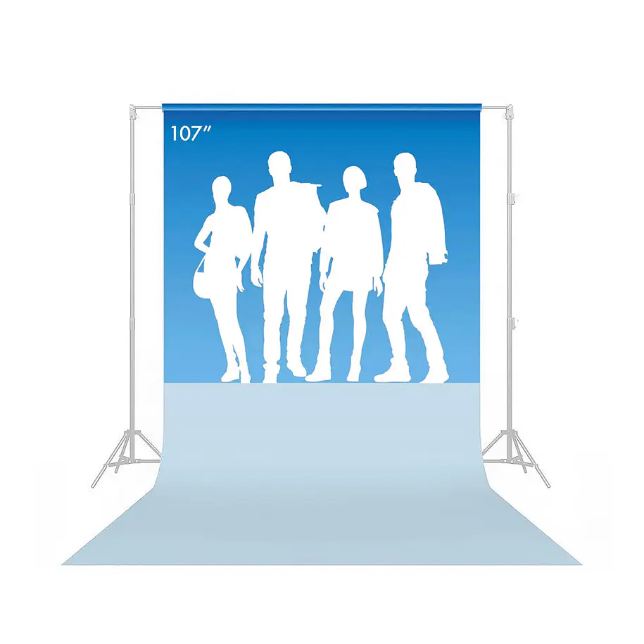 Savage Fondo Papel Blue Mist 2.7x11m Seamless 2