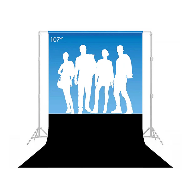 Savage Fondo Papel Black 2.7x11m Seamless 2