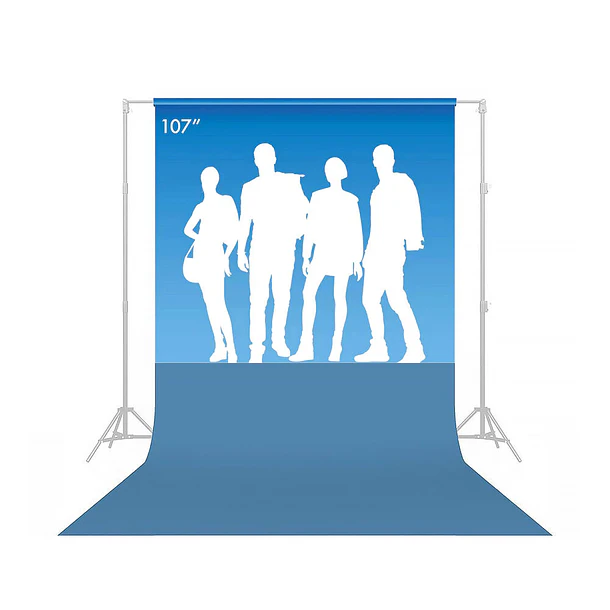 Savage Fondo Papel Gulf Blue 2.7x11m Seamless 2