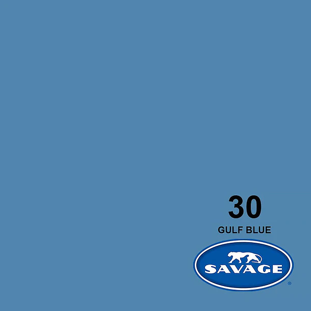Savage Fondo Papel Gulf Blue 2.7x11m Seamless 3