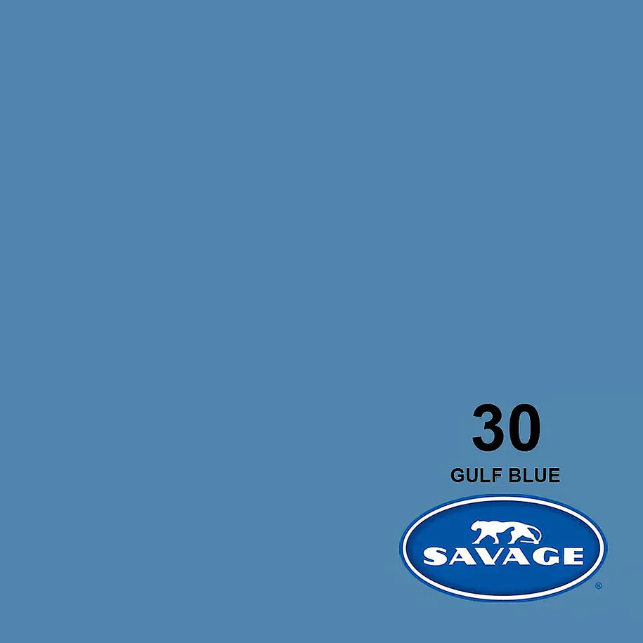 Savage Fondo Papel Gulf Blue 2.7x11m Seamless 3