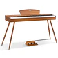 Donner DDP-80 Pro Piano Digital 88 Teclas Acción de Martillo con Bluetooth y Mueble de Madera EC6772 - Miniatura 1