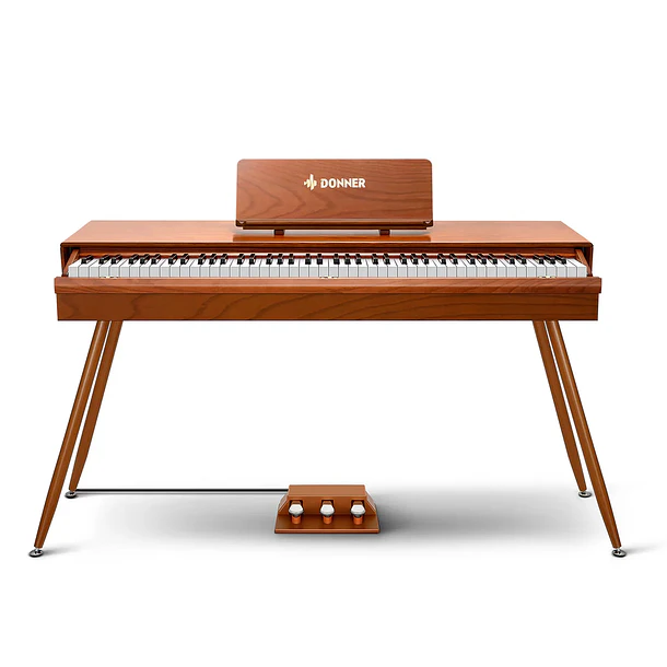 Donner DDP-80 Pro Piano Digital 88 Teclas Acción de Martillo con Bluetooth y Mueble de Madera EC6772 3