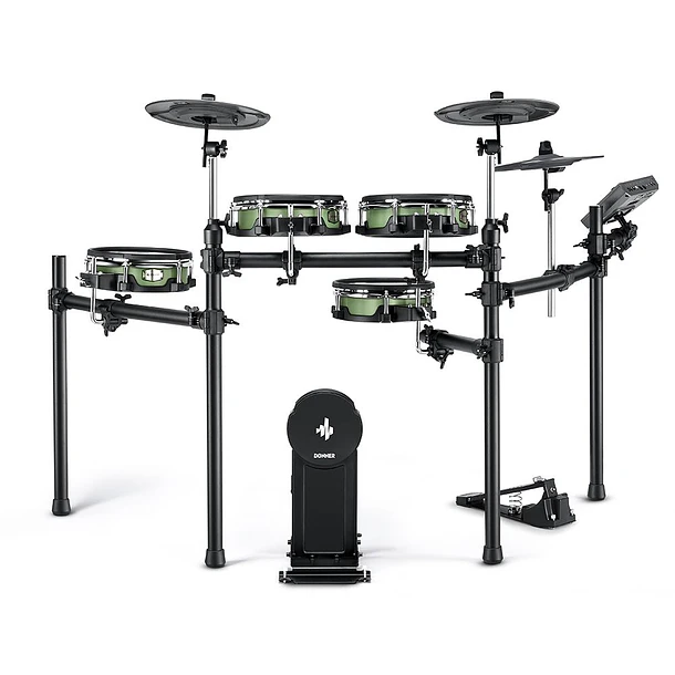 Donner DED-500 Batería Electrónica de Malla 10 Pulgadas con Platillos de 12 Pulgadas y 948 Sonidos EC6714 2