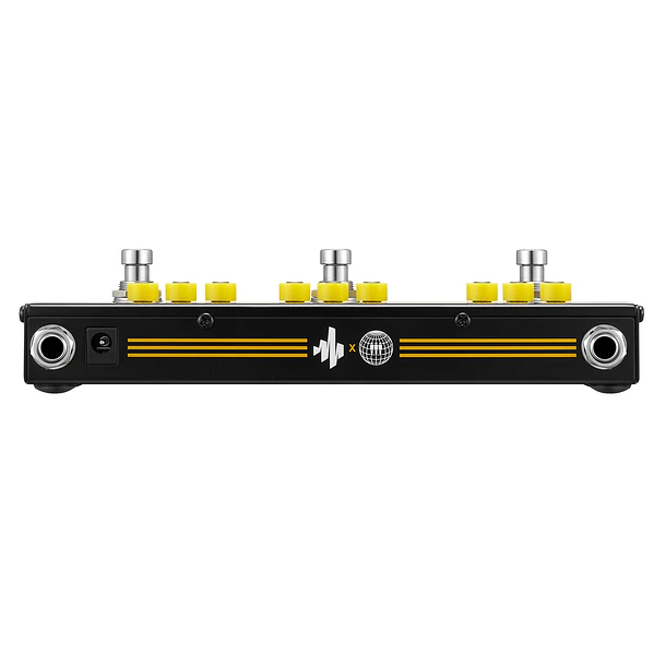 Donner Triple Threat Pedal Multiefecto Análogo Distorsión Phaser y Eco Diseño Third Man Hardware EC6792 4