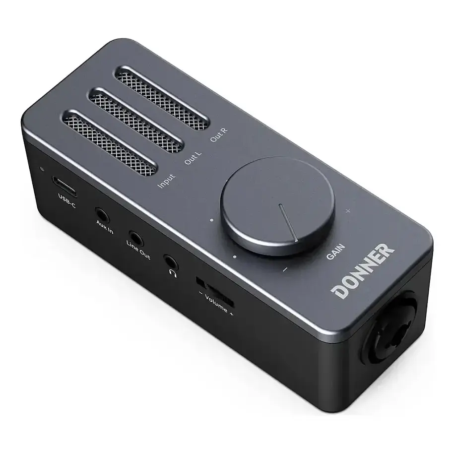 Donner Livejack M Interfaz de Audio Portátil USB-C con Batería Para Celular Tablet y Computador EC2817 1