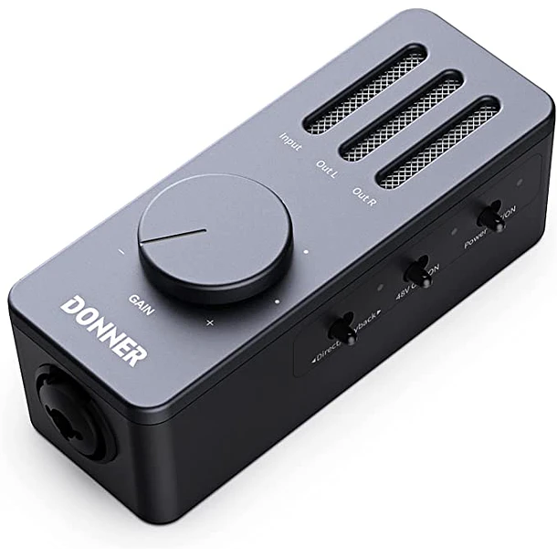 Donner Livejack M Interfaz de Audio Portátil USB-C con Batería Para Celular Tablet y Computador EC2817 2